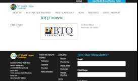 
							         BTQ Financial - NY Health Home Coalition								  
							    
