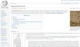 
							         Bubastite Portal - Wikipedia								  
							    