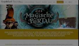 
							         Buchung Magisches Portal - Frankfurt Secrets								  
							    