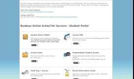 
							         Buckeye Online School for Success - Student Portal								  
							    
