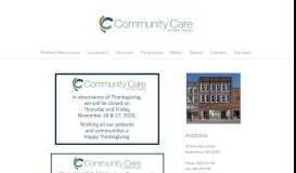 
							         Buckhannon, WV - Community Care of West Virginia - Providing ...								  
							    