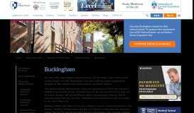 
							         Buckingham - The Medic Portal								  
							    
