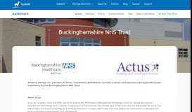 
							         Buckinghamshire NHS Trust - Customer Success Stories ...								  
							    