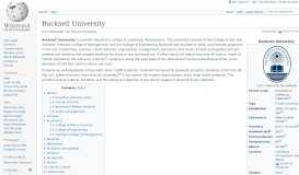 
							         Bucknell University - Wikipedia								  
							    