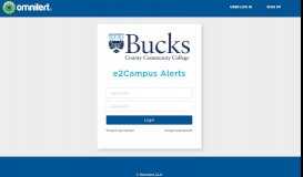 
							         Bucks County Community College - Subscriber Portal - User Log in								  
							    