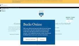 
							         Bucks Online | Bucks County Community College								  
							    