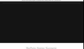 
							         Buffalo Spine Surgery								  
							    