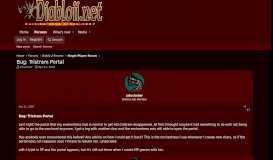 
							         Bug: Tristram Portal | Diablo 2 and Diablo 3 Forums - Diabloii.Net								  
							    