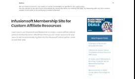 
							         Build a custom Infusionsoft Affiliate Resource Site for your Referral ...								  
							    