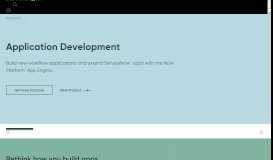 
							         Build Business Apps - App Development Platform - ServiceNow								  
							    