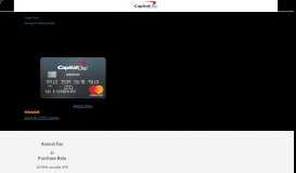 
							         Build Credit with a Secured Credit Card | Capital One								  
							    