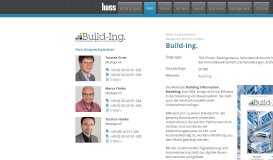 
							         Build-Ing. | HUSS Unternehmensgruppe - Huss-Verlag								  
							    