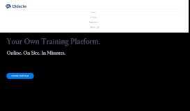 
							         Build your own online learning portal | Didacte LMS								  
							    