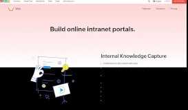 
							         Build your own Organizational Intranet, Workspace Portals | Zoho Wiki								  
							    