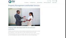 
							         Builder & Property Management | TXU Energy								  
							    