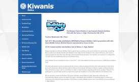 
							         Builders Club - Moline - Kiwanis International								  
							    
