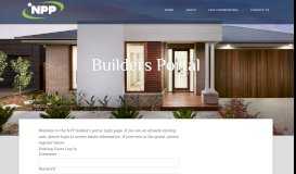 
							         Builder's Portal | Nationalpacific.com.au								  
							    