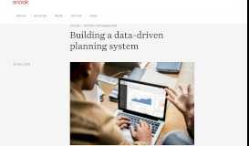 
							         Building a data-driven planning system - We Are Snook - We Are Snook								  
							    