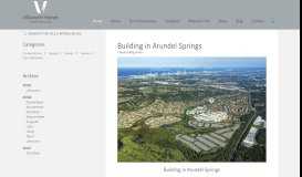 
							         Building a Home in Arundel Springs - Villa World								  
							    
