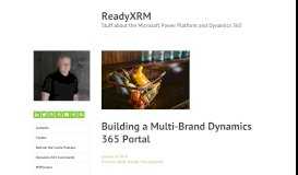 
							         Building a Multi-Brand Dynamics 365 Portal – ReadyXRM								  
							    