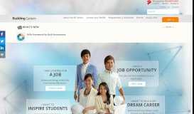 
							         Building Careers Portal (BCP) Home								  
							    
