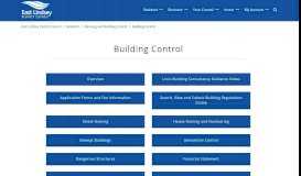 
							         Building Control - East Lindsey District Council								  
							    