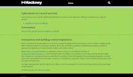
							         Building control | Hackney Council								  
							    