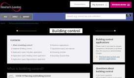 
							         Building control - Newham Council								  
							    