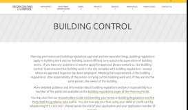 
							         Building Control | Regenerating Liverpool								  
							    