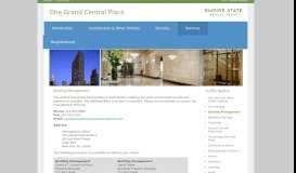 
							         Building Management - One Grand Central Place's Tenant® Portal								  
							    