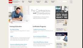 
							         Building Professionals Contractors - GAF								  
							    