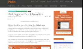 
							         Building your First Liferay Site | Packt Hub								  
							    