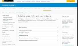
							         Building your skills and connections - Curtin Student Services								  
							    