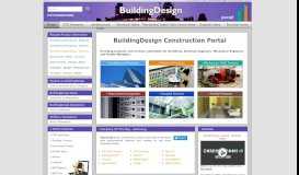 
							         BuildingDesign Construction Portal Provides Information for Architects ...								  
							    