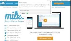 
							         Built for Students, Parents ... - Milk Online Student Planner System								  
							    