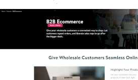 
							         Built-in B2B eCommerce | Cin7 Inventory Management System								  
							    