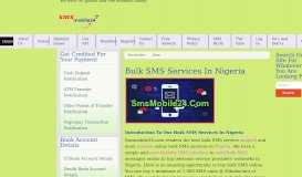 
							         Bulk SMS Text Message in Nigeria @ 65kobo | Cheap Bulk ...								  
							    