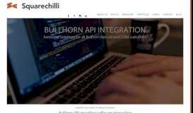 
							         Bullhorn API recruiting software integration - squarechilli graphic and ...								  
							    