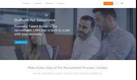 
							         Bullhorn for Salesforce | Salesforce Recruitment Software | Bullhorn EU								  
							    