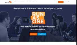 
							         Bullhorn: Recruitment Software | Applicant Tracking System								  
							    