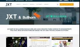 
							         Bullhorn | Recruitment Websites - JXT								  
							    