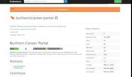 
							         bullhorn/career-portal - Libraries.io								  
							    