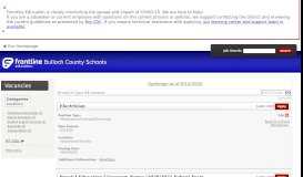 
							         Bulloch County Schools - Frontline Recruitment - Applitrack.com								  
							    