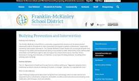 
							         Bullying Prevention and Intervention - Miscellaneous ... - San Jose								  
							    