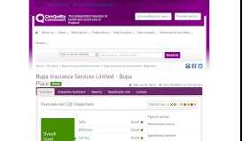 
							         Bupa Insurance Services Limited - Bupa Place - CQC								  
							    