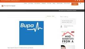 
							         Bupa: Specific discount for Medical Doctors and Dentist – Home								  
							    