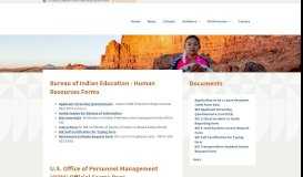 
							         Bureau of Indian Education | Forms - BIE.edu								  
							    