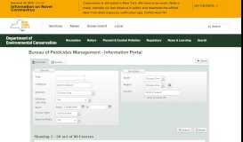 
							         Bureau of Pesticides Management - Information Portal								  
							    