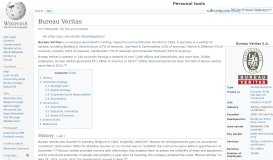 
							         Bureau Veritas - Wikipedia								  
							    