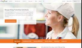 
							         Burger King Franchise Solutions | Paycor								  
							    